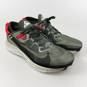 Nike Pegasus Trail 2 Hiking Shoes Men's Size 12 CK4305-301 Khaki Green